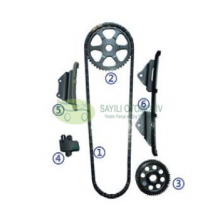 Accord Triger Zincir Seti 2003-2008 2.2 Dizel 6 Parça (Voyer)