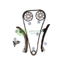 Corolla Triger Zincir Seti 1998-2002 30mm Gergi 7 Parça (Voyer)